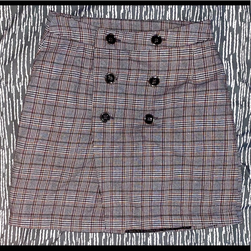 FAVLUX Plaid skirt
